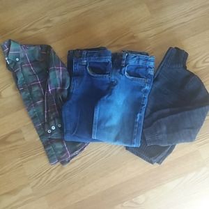 Lot of 4 Boys Clothes Size 5/6